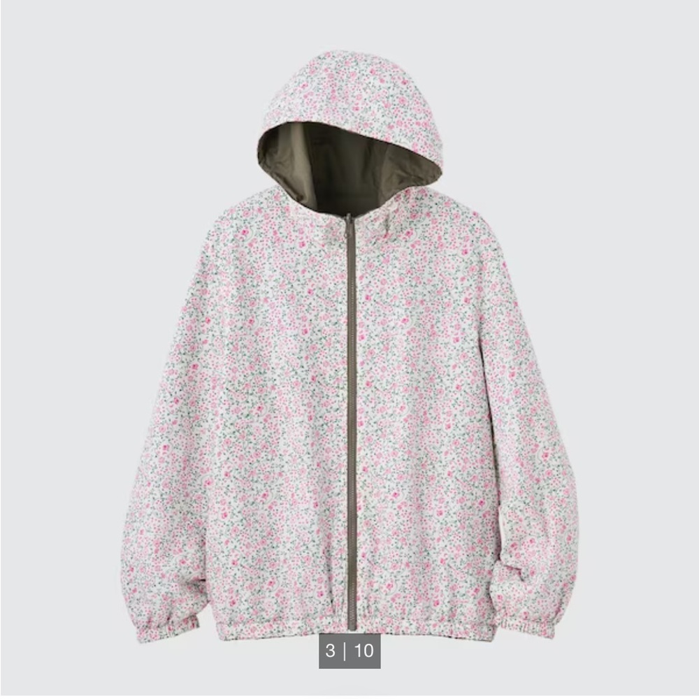 Uniqlo Reversible Parka (Ines de la Fressange) NWT - Picture 2 of 8